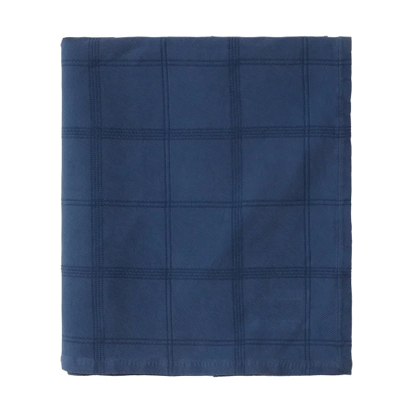 Lexington Couvre-lit Checked Jacquard 160x240 cm Denim blue