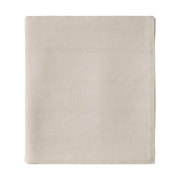 Lexington Couvre-lit Checked Jacquard 160x240 cm Light beige