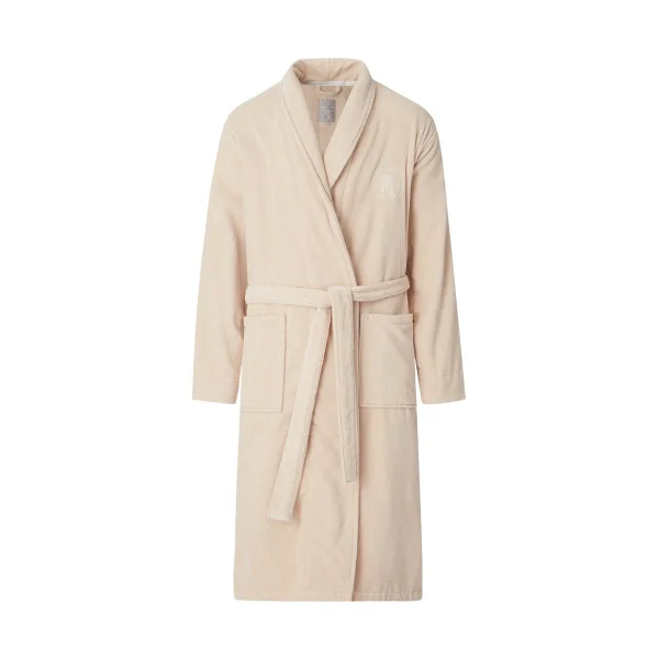 Lexington Robe de chambre Hotel Velour L Beige