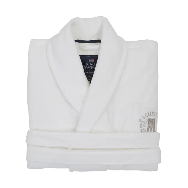 Lexington Robe de chambre Hotel Velour L White