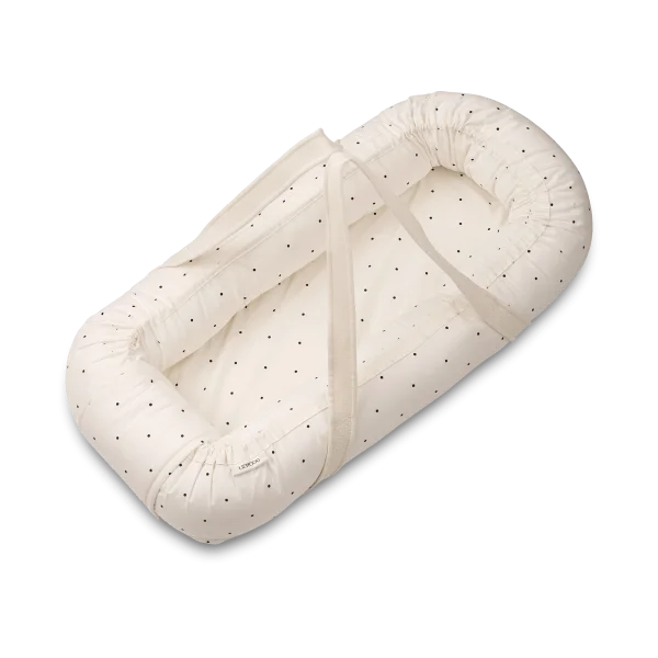 Liewood Babynest imprimé Gro Classic dot creme de la creme