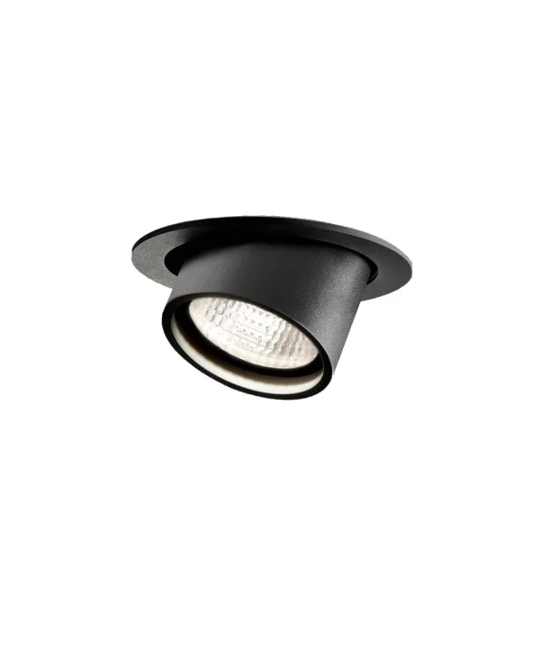 Light Point - Angle+ Downlight LED 3000K Spot encastrable Noir