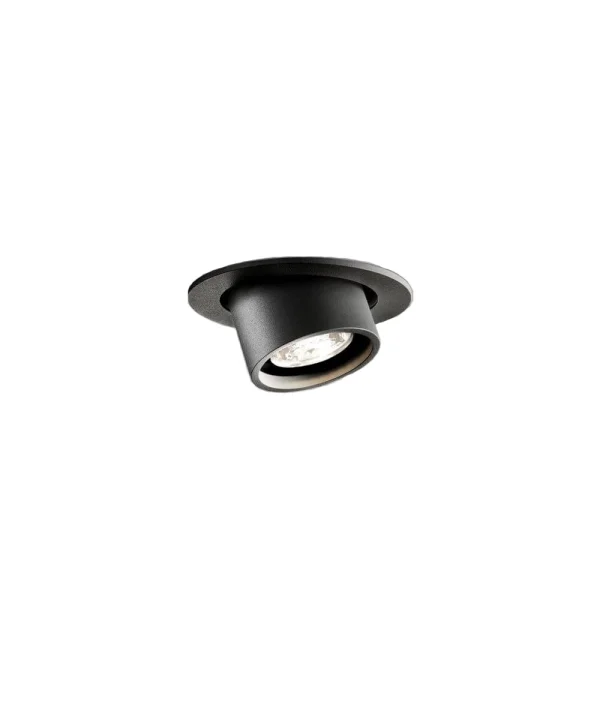 Light Point - Angle Downlight Spot Encastrable 6W 3000K Noir