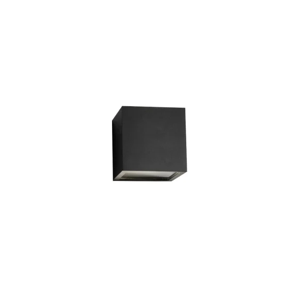 Light-Point Applique Cube black