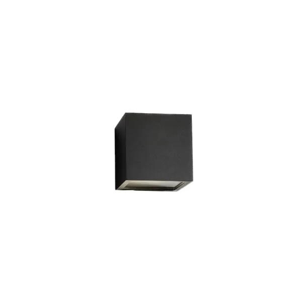 Light-Point Applique Cube Up/Down black