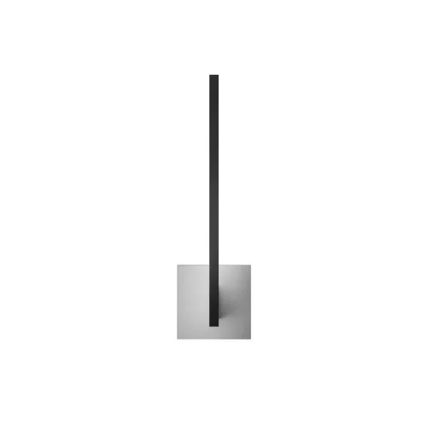 LIGHT-POINT - Applique murale Inlay W2 Linear, noir/argent