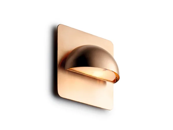 LIGHT-POINT - Applique murale Rørhat, cuivre, 26 cm