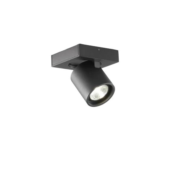 Light-Point Applique/spot Focus 1 black, 2700 kelvins