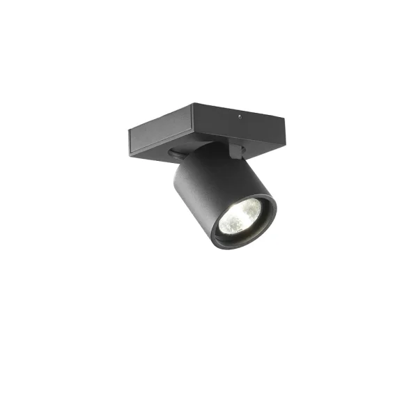 Light-Point Applique/spot Focus Mini 1 black, 2700 kelvins