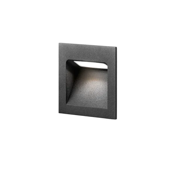 LIGHT-POINT - Deli 1 LED Lampe encastrable IP54 3000K Noir