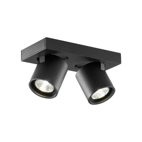 Light Point - Focus 2 LED Plafonnier 3000K Noir