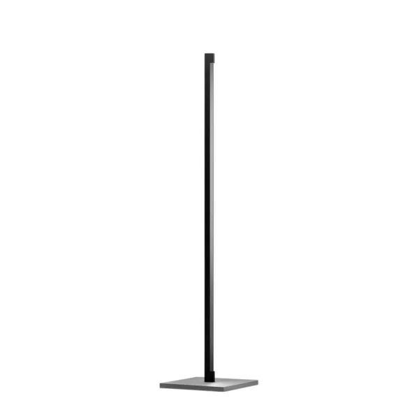 Light-Point - Inlay F1 Linear Lampadaire Satin Matt Black/Satin Silver