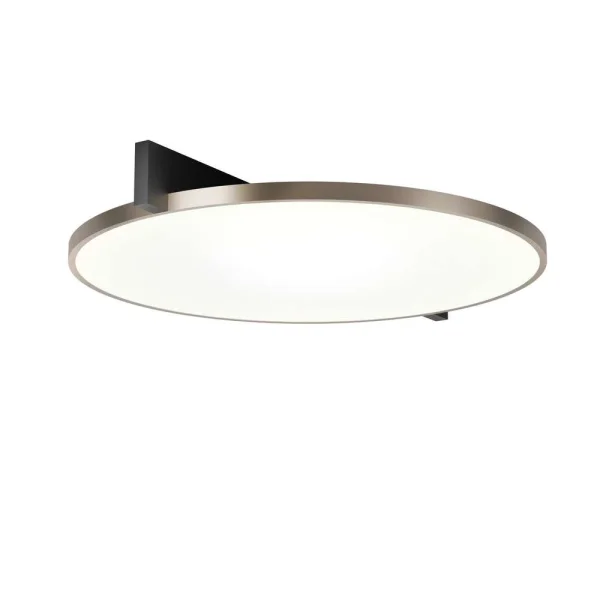 Light-Point - Inlay Round C3 Plafonnier Matt Black/Silver Gold