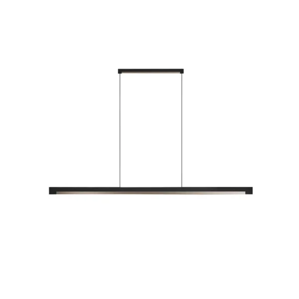 Light-Point - Inlay S1400 Linear Suspension Matt Black/Satin Gold