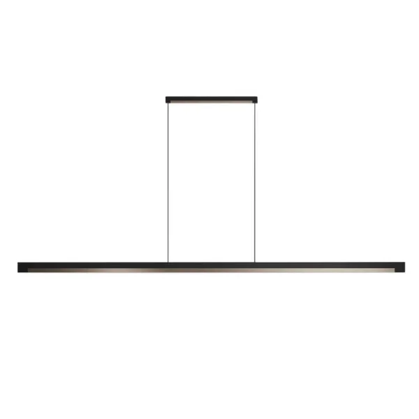 Light-Point - Inlay S1900 Linear Suspension Matt Black/Silver Gold