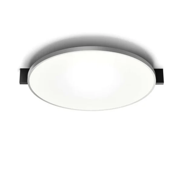 LIGHT-POINT - Plafonnier Inlay Round C3, noir/argent