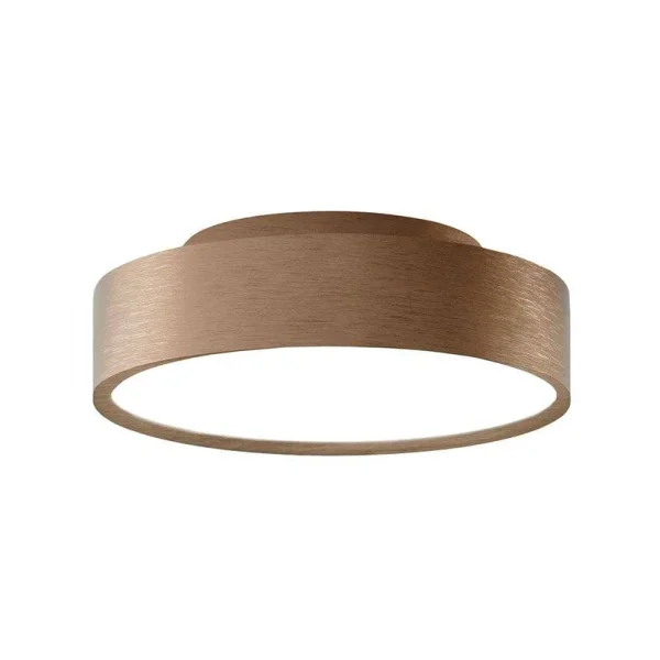 LIGHT-POINT - Plafonnier Shadow 2, IP54, 6,5 cm, laiton