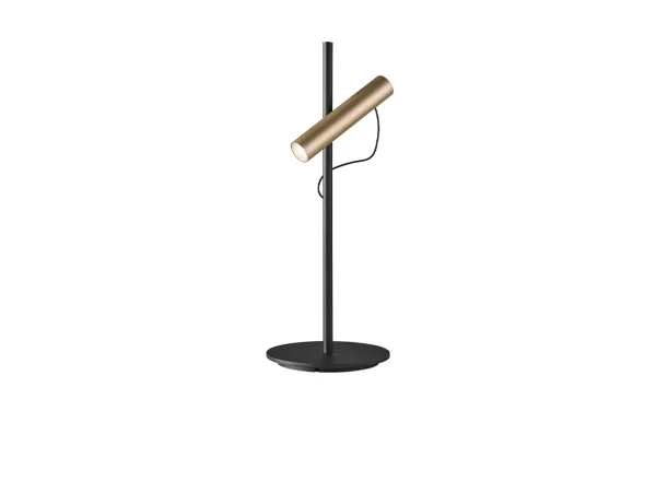 LIGHT-POINT - Spirit T1 Lampe de Table Dim. Laiton/Noir
