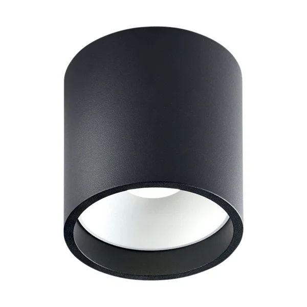 Light-Point Spot encastré Solo Round 2 Black-white, 3000K