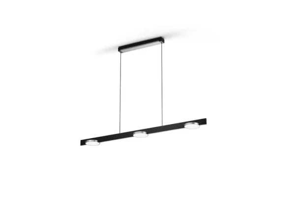 LIGHT-POINT - Suspension Inlay S1250 Linear, noir/argent