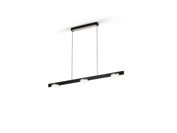 LIGHT-POINT - Suspension Inlay S1250 Linear, noir/doré