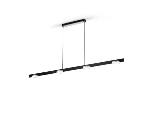 LIGHT-POINT - Suspension Inlay S1800 Linear, noir/argent