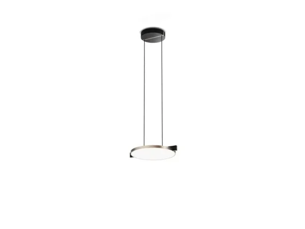 LIGHT-POINT - Suspension Inlay S2 Disc Ø34,2 cm, noir/doré