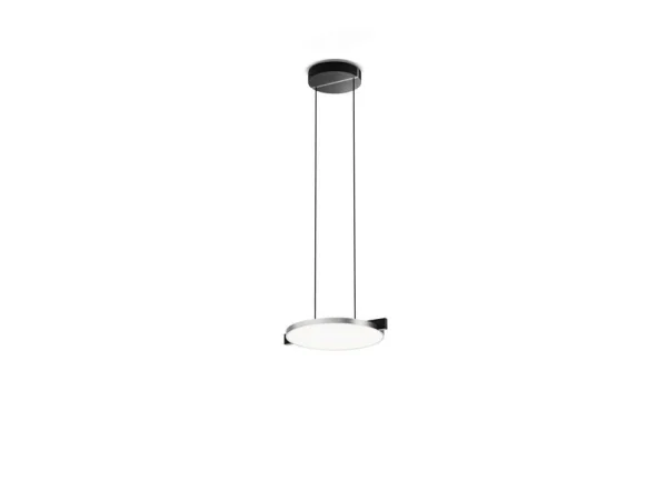 LIGHT-POINT - Suspension Inlay S2 Disc Ø34,2cm noir/argent,