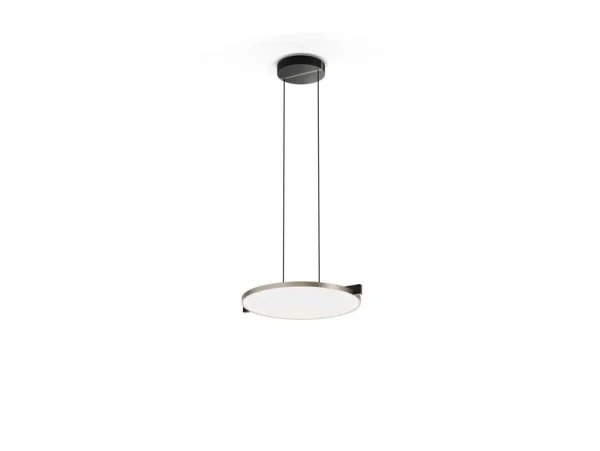 LIGHT-POINT - Suspension Inlay S3 Disc Ø43,8 cm, noir/doré