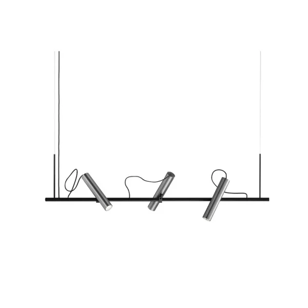 LIGHT-POINT - Suspension Spirit S1000, argent/noir