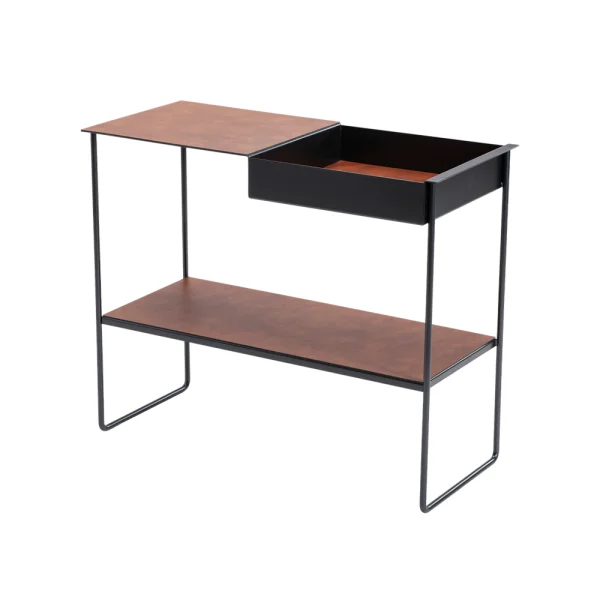 LIND DNA Desserte Console Bull Storage cognac