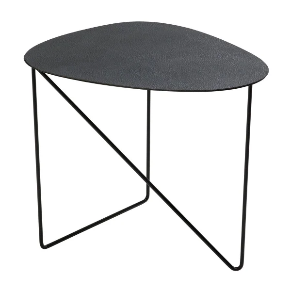 LIND DNA Table d'appoint Curve Hippo L Black-anthracite