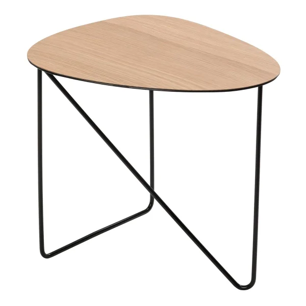 LIND DNA Table d'appoint Curve M Chêne