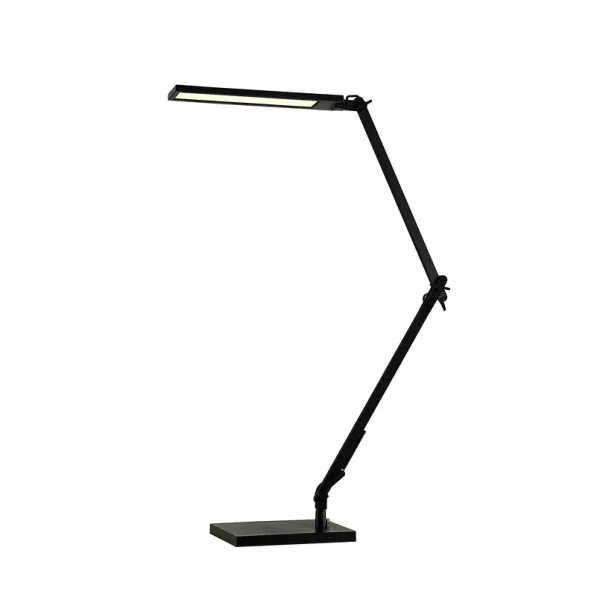 Lindby - Antisa LED Lampe de Table Dim Black