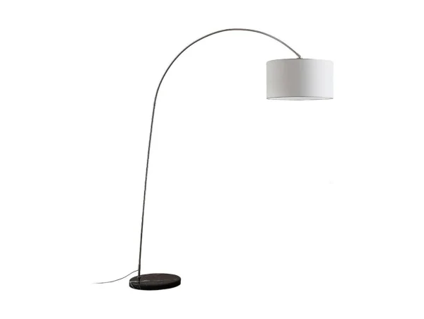 Lindby - Belinda Lampadaire White/Nickel