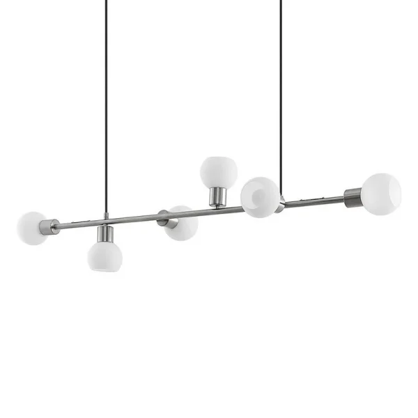 Lindby - Biscala Suspension Nickel/Opal