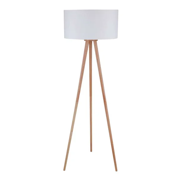 Lindby - Charlia Lampadaire White/Wood