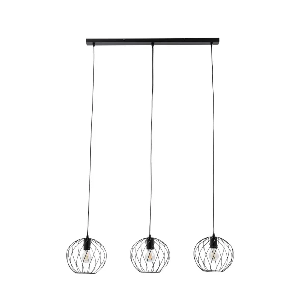 Lindby - Danika Long Suspension L105 Noir