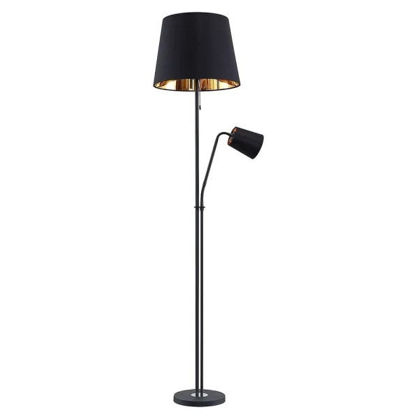 Lindby - Efalia Lampadaire Black/Gold