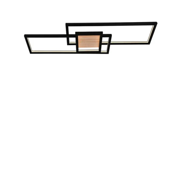 Lindby - Emiljan LED Plafonnier Noir