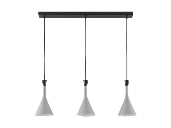 Lindby - Flynn 3 Suspension Concrete