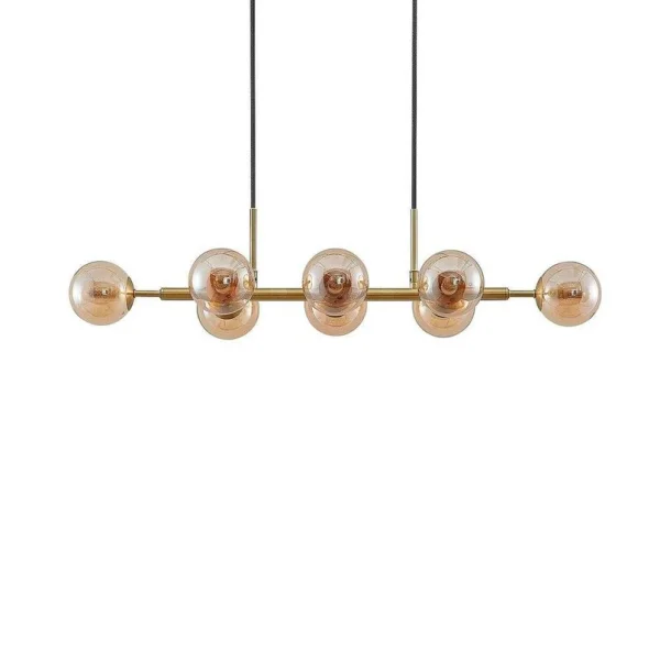 Lindby - Kiamo 8 Suspension Amber