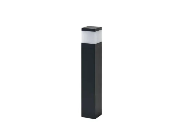 Lindby - Litas Square LED Lampe de Jardin Dark Grey