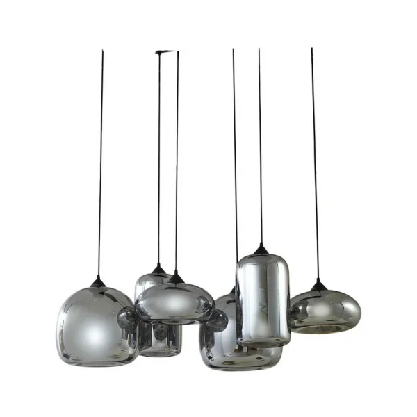 Lindby - Marla 6 Suspension Fumé Gris
