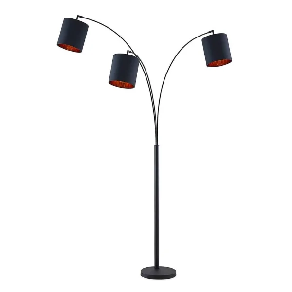 Lindby - Nanika Lampadaire Black/Gold