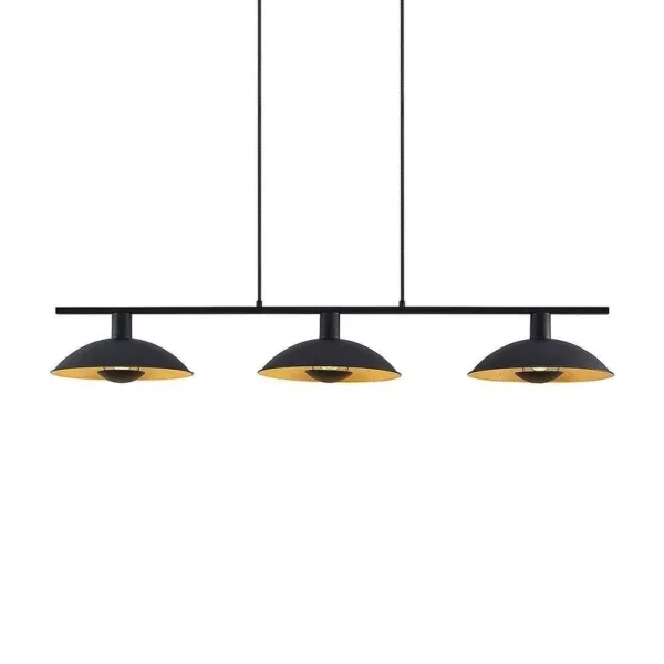 Lindby - Narisara Long Suspension Black/Gold