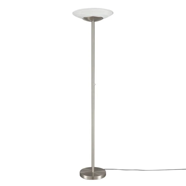 Lindby - Ragna Lampadaire White/Nickel