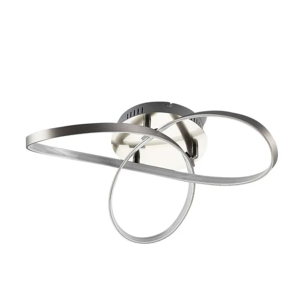 Lindby - Saliha Plafonnier Nickel/White