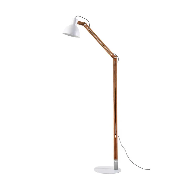 Lindby - Shivanja Lampadaire White/Ash