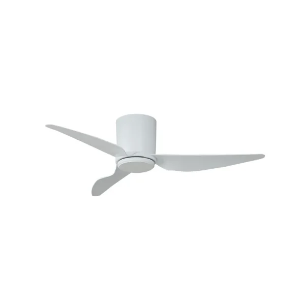 Lindby - Ventilateur de plafond Aulo Ø 123 cm blanc DC silencieux